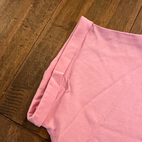 Balmain Logo Pink Boxy Short Sleeve Graphic Tee Sz Medium - Picture 7 of 16